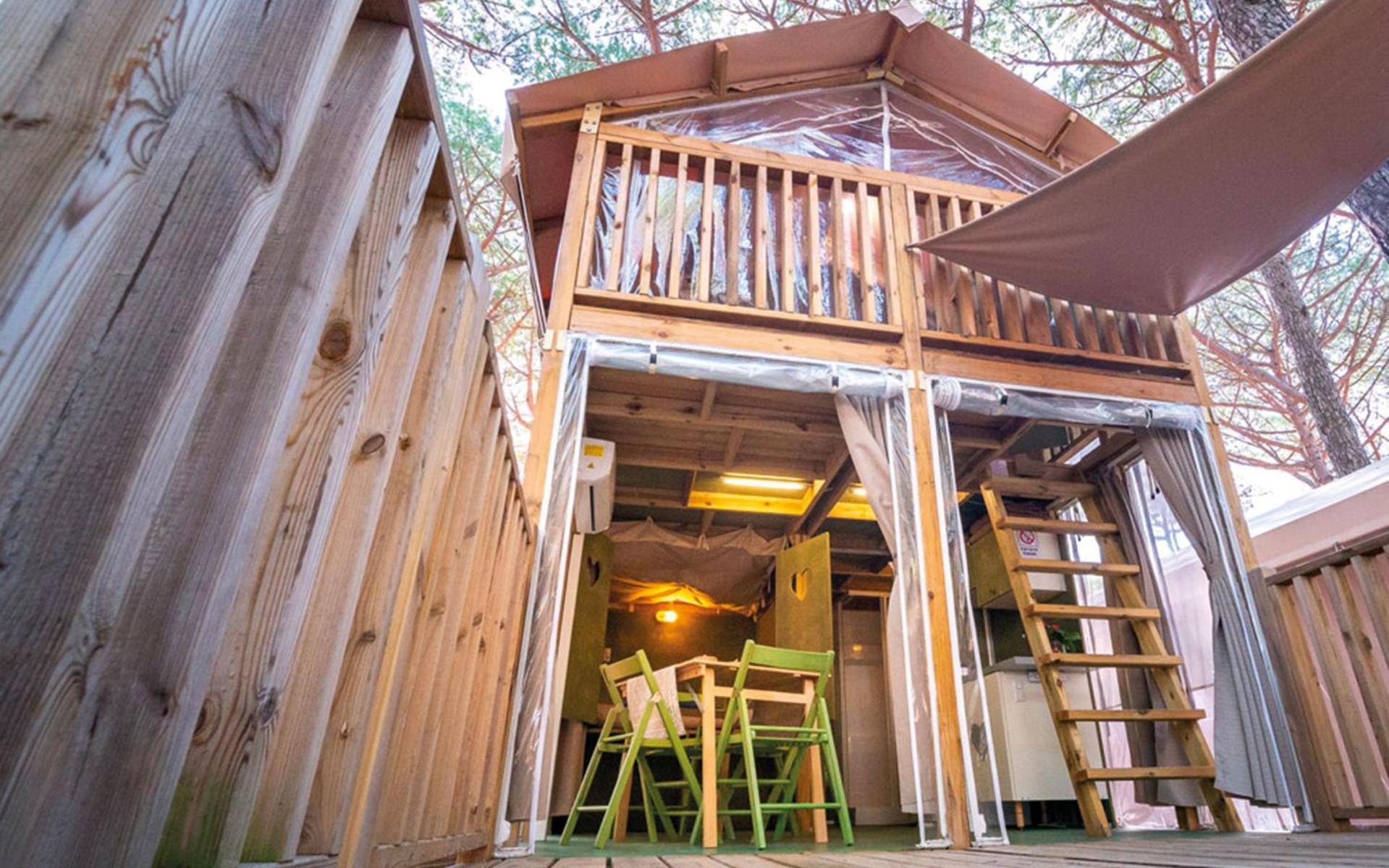 Camping Il Capannino Glamping Village Марина-ді-Біббона Екстер'єр фото